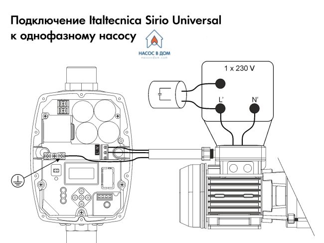 Частотний перетворювач Italtecnica Sirio Universal (SR2.U5U.M00.99) замовити в «Клімат Технології» Київ Україна