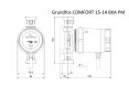 Циркуляционный насос Grundfos COMFORT 15-14 BXA PM (97916749) заказать в «Климат Технологии» Киев Украина