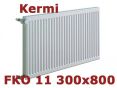 Радиатор отопления Kermi FKO 11 300x800 (боковое подключение) заказать в «Климат Технологии» Киев Украина