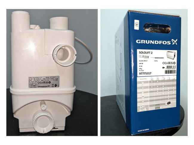Канализационная установка Grundfos Sololift 2 C-3 97775317 заказать в «Климат Технологии» Киев Украина