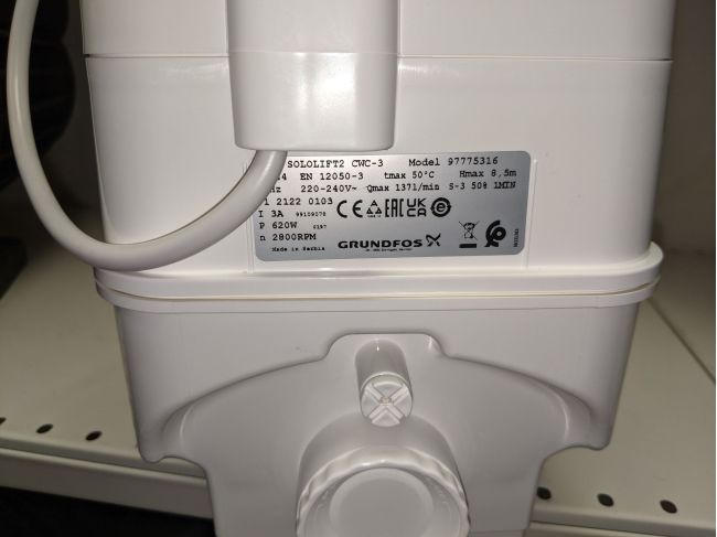 Каналізаційна установка Grundfos Sololift 2 CWC-3 97775316 замовити в «Клімат Технології» Київ Україна