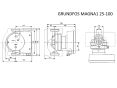 Регульований циркуляційний насос GRUNDFOS MAGNA1 25-100 180 99221214 замовити в «Клімат Технології» Київ Україна