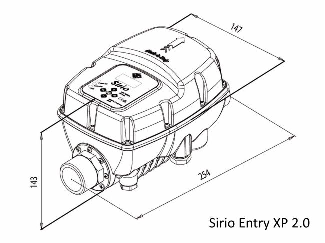 Частотный преобразователь Italtecnica Sirio Entry XP 2.0 заказать в «Климат Технологии» Киев Украина