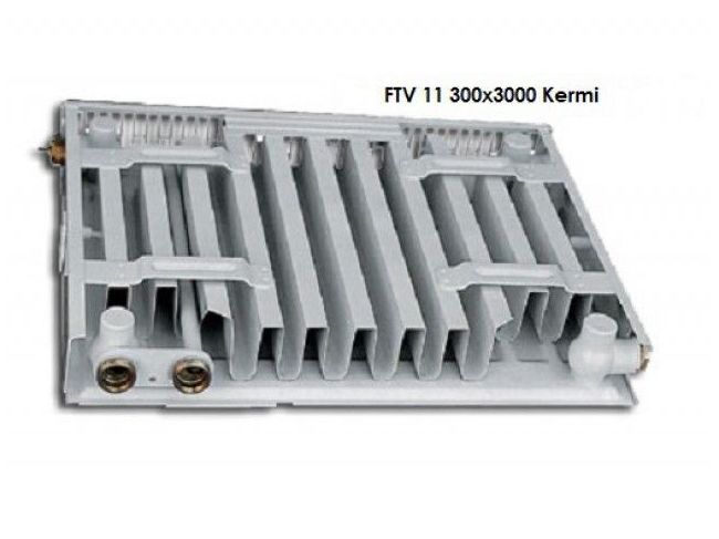 Радіатор опалення Kermi FTV (FKV) 11 300x3000 (нижнє підключення) Kermi замовити в «Клімат Технології» Київ Україна