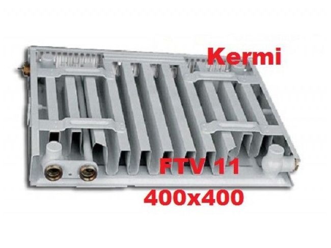 Радіатор опалення Kermi FTV (FKV) 11 400x400 (нижнє підключення) Kermi замовити в «Клімат Технології» Київ Україна