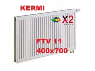 Радіатор опалення Kermi FTV (FKV) 11 400x700 (нижнє підключення) Kermi замовити в «Клімат Технології» Київ Україна