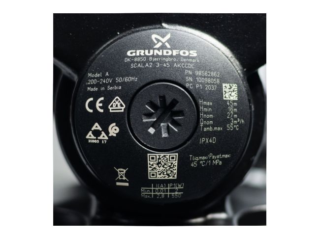 Насосная станция Grundfos Scala2 3-45 98562862 заказать в «Климат Технологии» Киев Украина