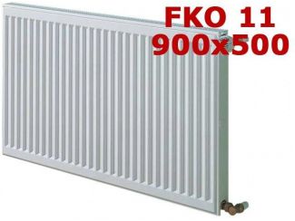 Радіатор опалення Kermi FKO 11 900x500 (бокове підключення) замовити в «Клімат Технології» Київ Україна