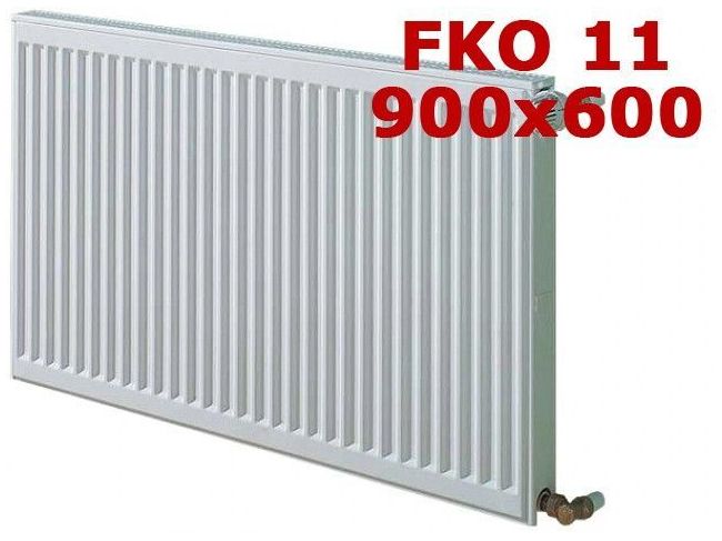 Радіатор опалення Kermi FKO 11 900x600 (бокове підключення) замовити в «Клімат Технології» Київ Україна