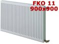 Радіатор опалення Kermi FKO 11 900x900 (бокове підключення) замовити в «Клімат Технології» Київ Україна