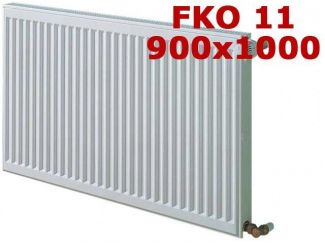 Радиатор отопления Kermi FKO 11 900x1000 (боковое подключение) заказать в «Климат Технологии» Киев Украина