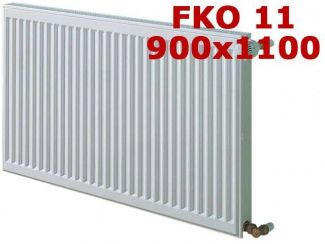 Радиатор отопления Kermi FKO 11 900x1100 (боковое подключение) заказать в «Климат Технологии» Киев Украина