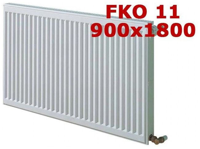 Радіатор опалення Kermi FKO 11 900x1800 (бокове підключення) замовити в «Клімат Технології» Київ Україна