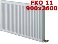 Радіатор опалення Kermi FKO 11 900x2600 (бокове підключення) замовити в «Клімат Технології» Київ Україна
