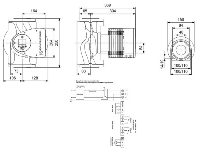 Регульований циркуляційний насос GRUNDFOS MAGNA3 40-120 F 250 97924270 замовити в «Клімат Технології» Київ Україна