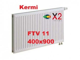 Радіатор опалення Kermi FTV (FKV) 11 400x900 (нижнє підключення) Kermi замовити в «Клімат Технології» Київ Україна