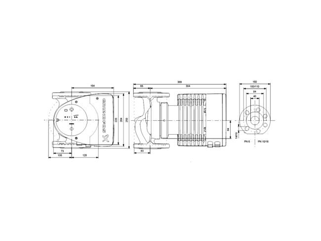 Регульований циркуляційний насос GRUNDFOS MAGNA1 40-120 F 220 99221305 замовити в «Клімат Технології» Київ Україна