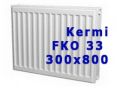 Радиатор отопления Kermi FKO 33 300x800 (Керми Тип 33) заказать в «Климат Технологии» Киев Украина