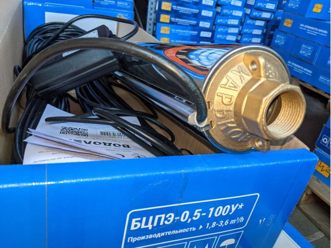 Водолей БЦПЭ 0,5-100У d 105мм кабель 100м заказать в «Климат Технологии» Киев Украина