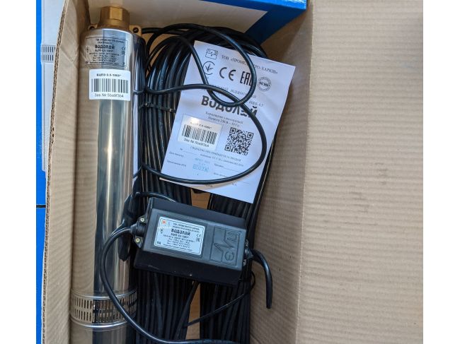 Водолей БЦПЭ 0,5-100У d 105мм кабель 100м заказать в «Климат Технологии» Киев Украина