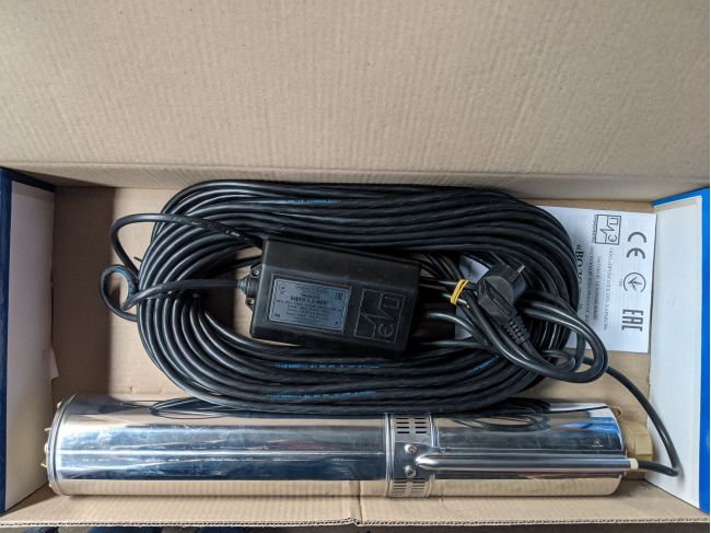 Водолій БЦПЕ-1,2-40У d 105мм кабель 40м замовити в «Клімат Технології» Київ Україна