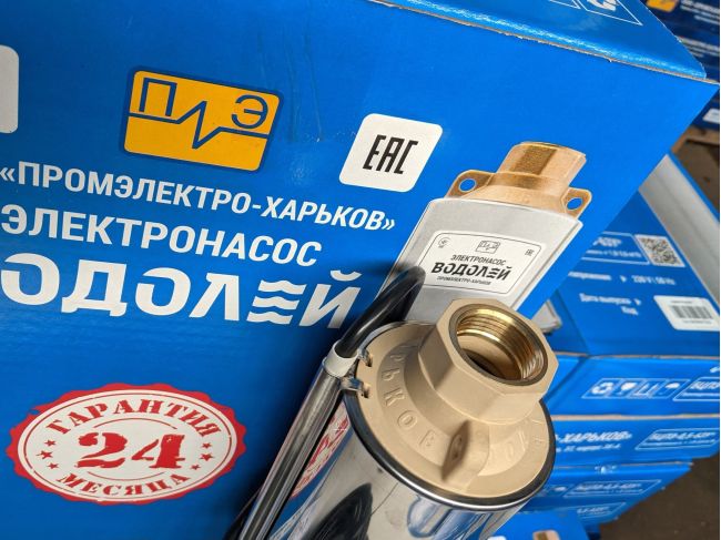 Водолій БЦПЕ 0,32-40У d 105мм кабель 40м замовити в «Клімат Технології» Київ Україна