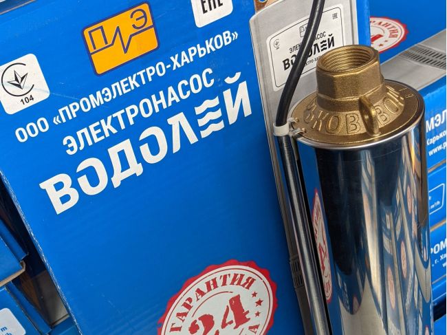 Водолій БЦПЕ 0,32-140У d 105мм кабель 140м замовити в «Клімат Технології» Київ Україна