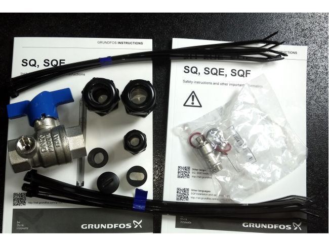 Насос для свердловини Grundfos SQE 3-105 1,85 кВт з комплектом + 80 м кабель 96524508 замовити в «Клімат Технології» Київ Україна