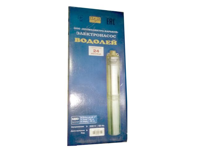 Водолей БЦПЭ 1,6-40У d 105мм кабель 40м заказать в «Климат Технологии» Киев Украина