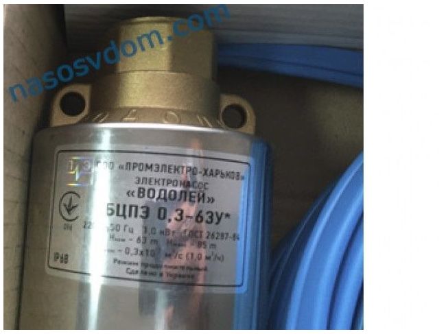 Водолій БЦПЕ 0,3-63У d 84мм кабель 63м замовити в «Клімат Технології» Київ Україна