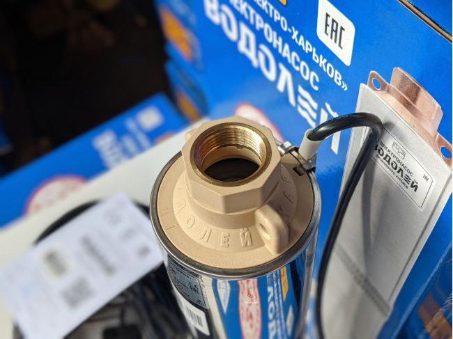 Водолей БЦПЕ 0,5-50У d 105мм кабель 32м замовити в «Клімат Технології» Київ Україна