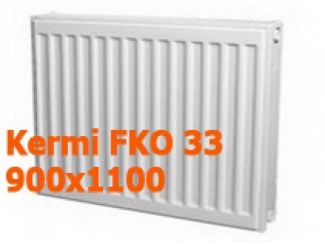 Радіатор опалення Kermi FKO 33 900x1100 (радіатори Кермі) замовити в «Клімат Технології» Київ Україна