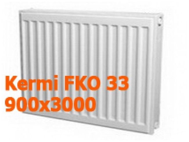 Радіатор опалення Kermi FKO 33 900x3000 (радіатори Кермі) замовити в «Клімат Технології» Київ Україна