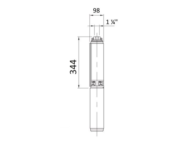 Насос для свердловини CALPEDA K-4SDPm-4/9 замовити в «Клімат Технології» Київ Україна