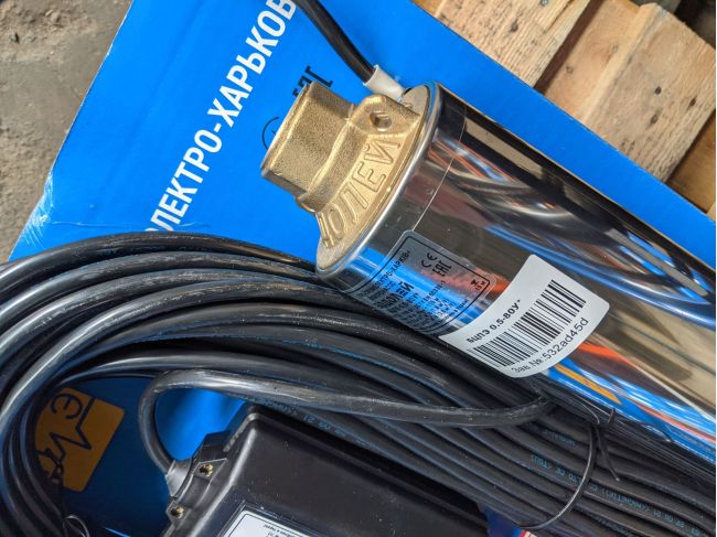 Водолей БЦПЕ 0,5-80У d 105мм кабель 63м замовити в «Клімат Технології» Київ Україна