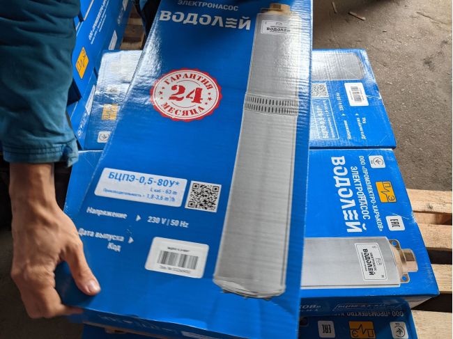 Водолей БЦПЕ 0,5-80У d 105мм кабель 63м замовити в «Клімат Технології» Київ Україна