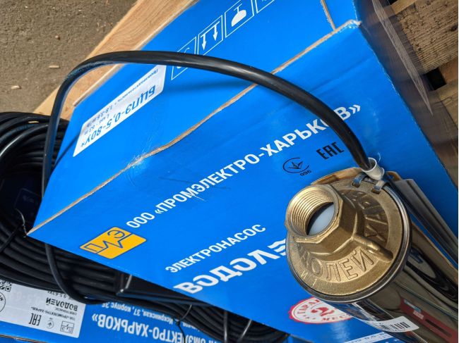 Водолей БЦПЕ 0,5-80У d 105мм кабель 63м замовити в «Клімат Технології» Київ Україна