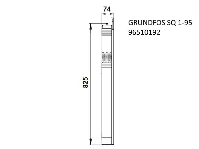 Насос для свердловини Grundfos SQ 1-95 1,15 кВт 96510192 замовити в «Клімат Технології» Київ Україна