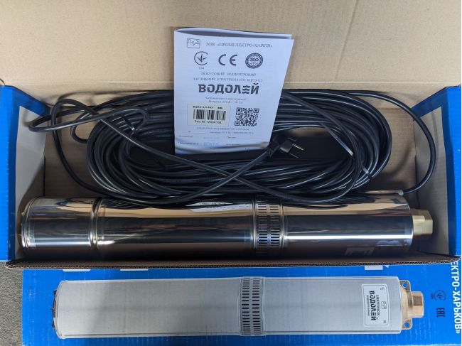 Водолей БЦПЭ 0,5-50У* встроенный конденсатор, кабель 50 м заказать в «Климат Технологии» Киев Украина