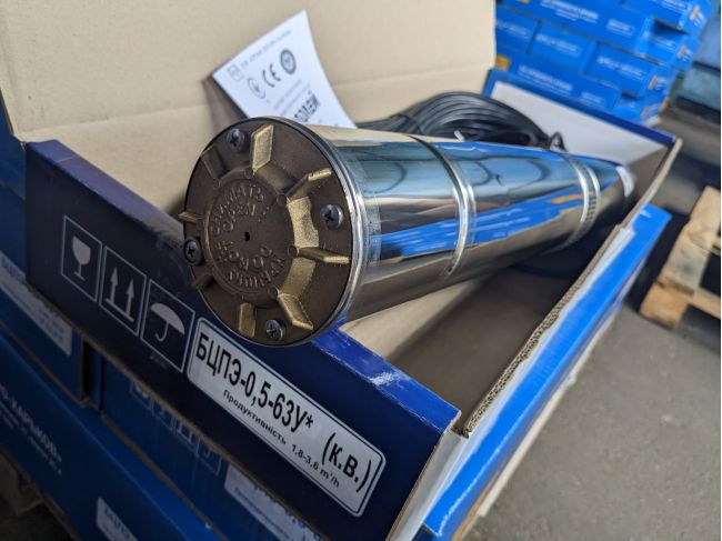 Водолей БЦПЭ 0,5-63У* встроенный конденсатор, кабель 63 м заказать в «Климат Технологии» Киев Украина