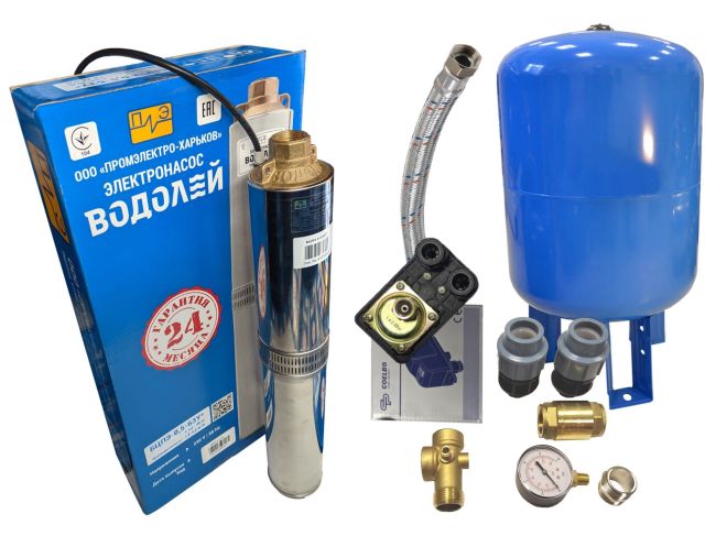 Водолей комплект водоснабжения 0563V80 заказать в «Климат Технологии» Киев Украина