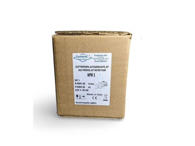 Насос самовсмоктуючий поверхневий Conforto NPM 3 замовити в «Клімат Технології» Київ Україна