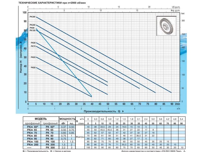 Насосна станція Pedrollo PKm 60/24 CL замовити в «Клімат Технології» Київ Україна