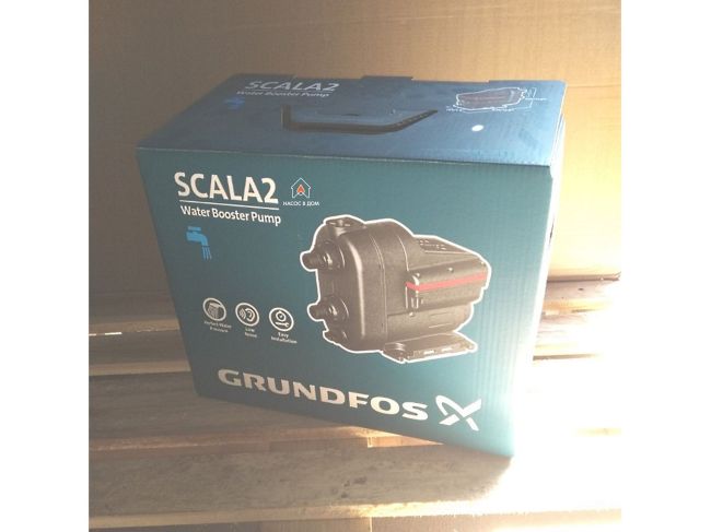 Насосная станция Grundfos Scala2 3-45 98562862 заказать в «Климат Технологии» Киев Украина