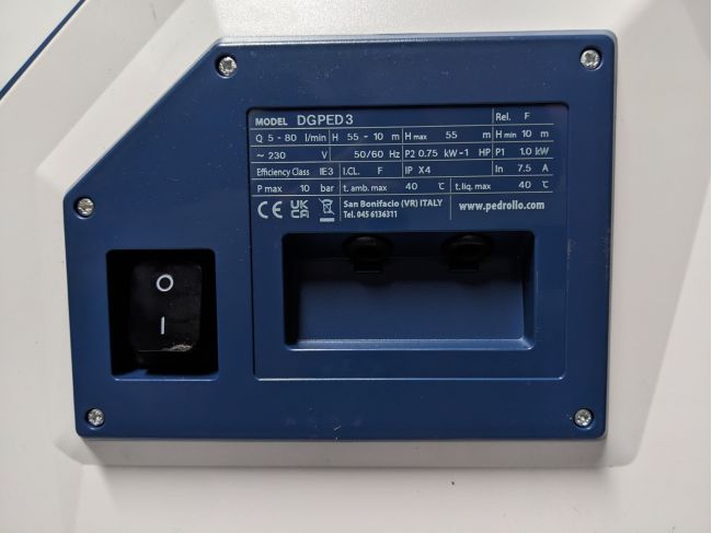 Насосна станція Pedrollo DG PED 3 KDGP03A1 замовити в «Клімат Технології» Київ Україна