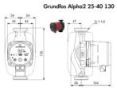 Циркуляционный насос Grundfos Alpha2 25-40 130 (99411143) заказать в «Климат Технологии» Киев Украина