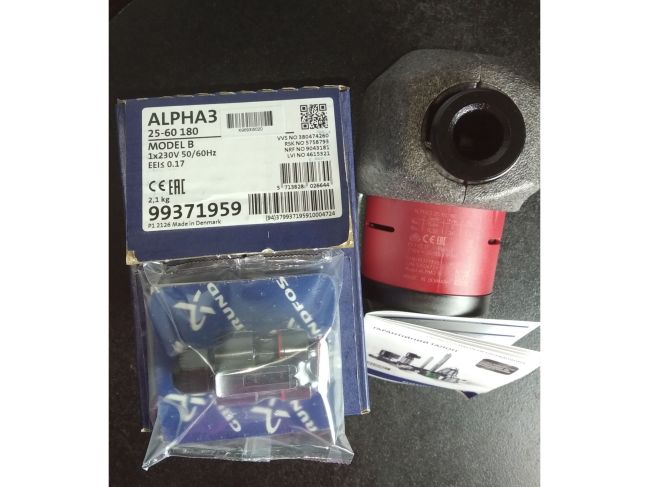 Насос циркуляционный Grundfos ALPHA3 25-60 180 (99371959) заказать в «Климат Технологии» Киев Украина
