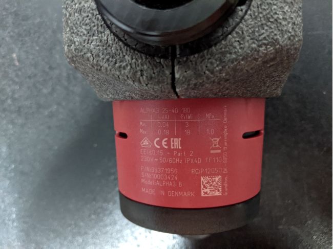 Насос циркуляционный Grundfos ALPHA3 25-40 180 (99371956) заказать в «Климат Технологии» Киев Украина