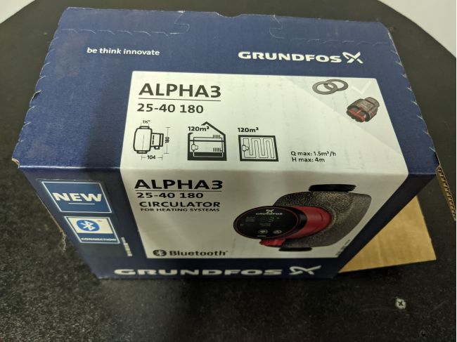 Насос циркуляційний Grundfos ALPHA3 25-40 180 (99371956) замовити в «Клімат Технології» Київ Україна