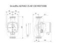 Насос циркуляционный Grundfos ALPHA3 15-40 130 (99371948) заказать в «Климат Технологии» Киев Украина